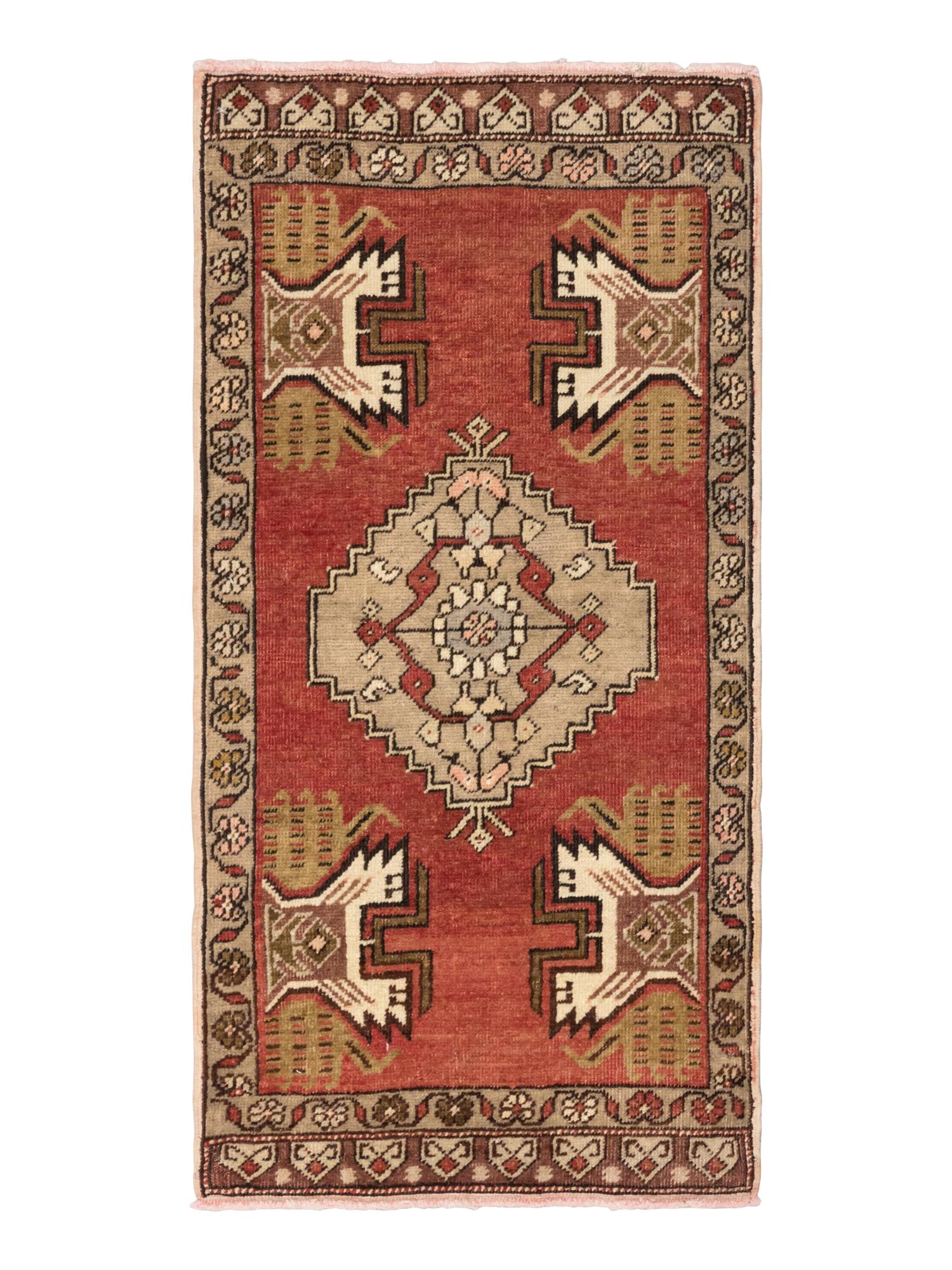 A Group of Nine Anatolian Mats