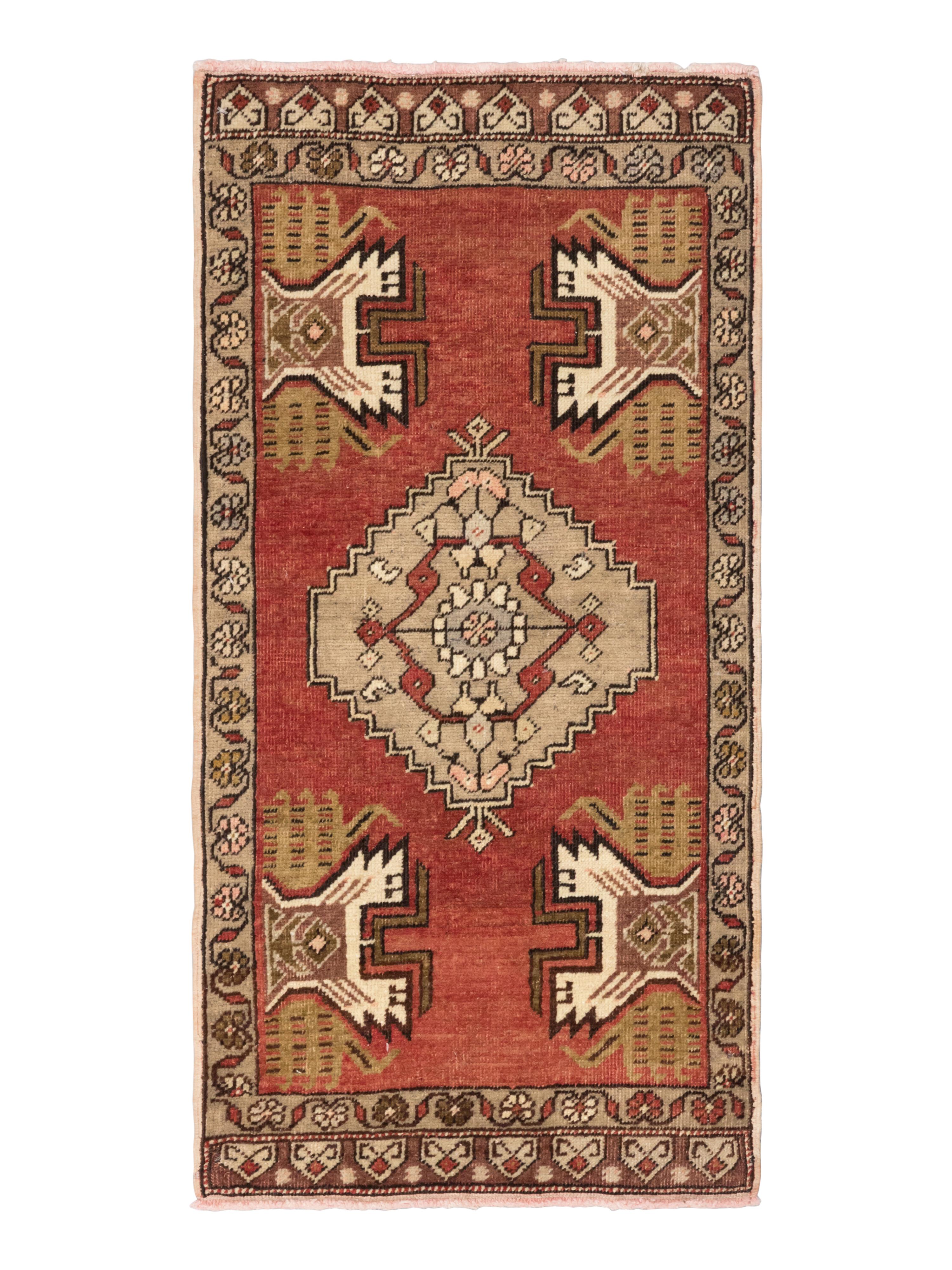 A Group of Nine Anatolian Mats