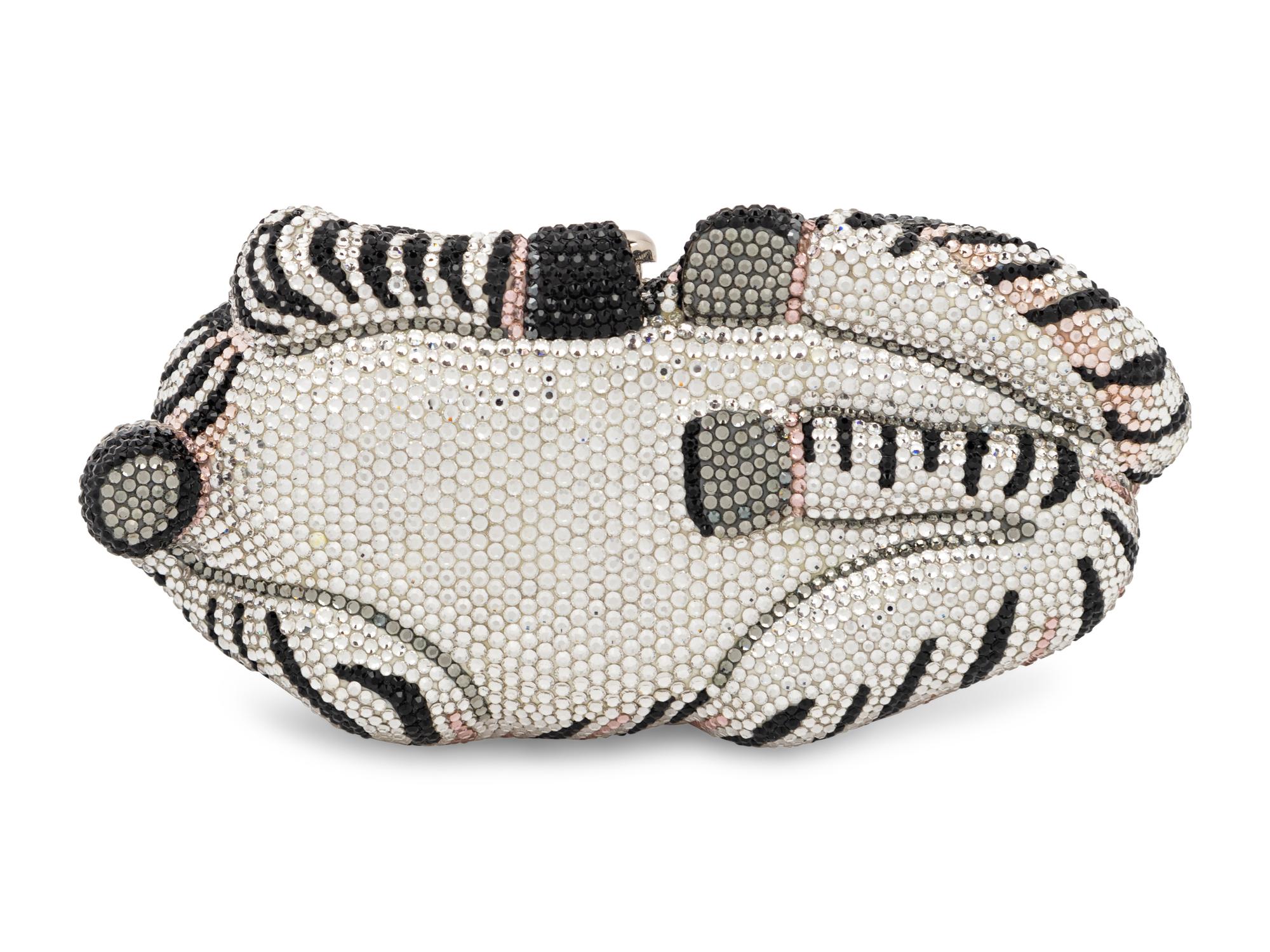 Judith Leiber Collector's Edition Zebra Minaudière