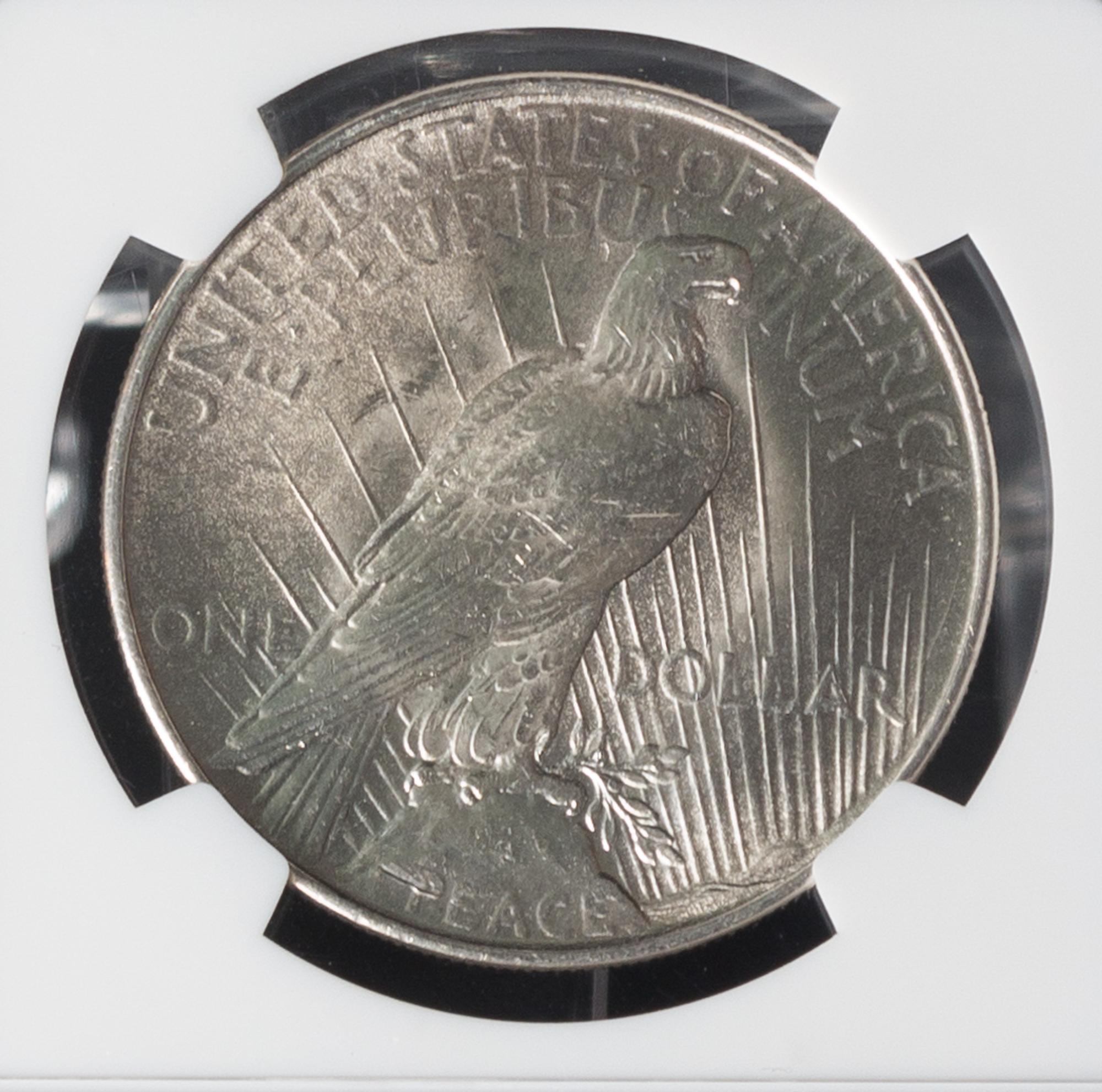 A United States 1922 Peace Silver Dollar