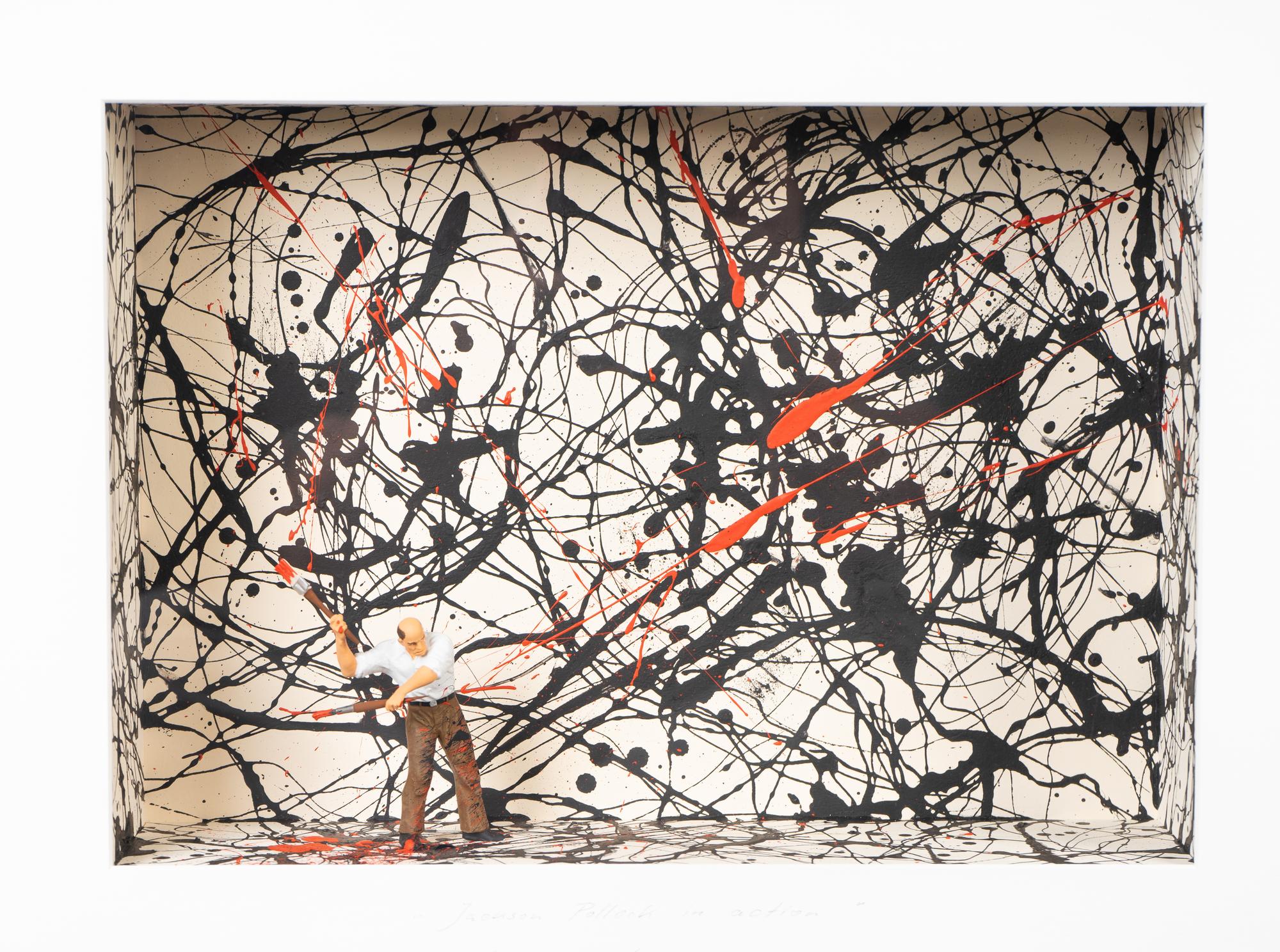 Jackson Pollock in Action