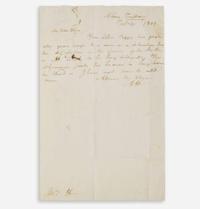 [Americana] Hamilton, Alexander Autograph Letter, signed