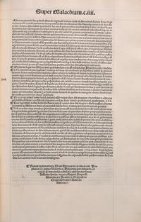 [Fine Bindings] [Incunable] [Hagué, Théodore] Hieronymus, Sophronius Eusebius. Commentaria in Bibliam