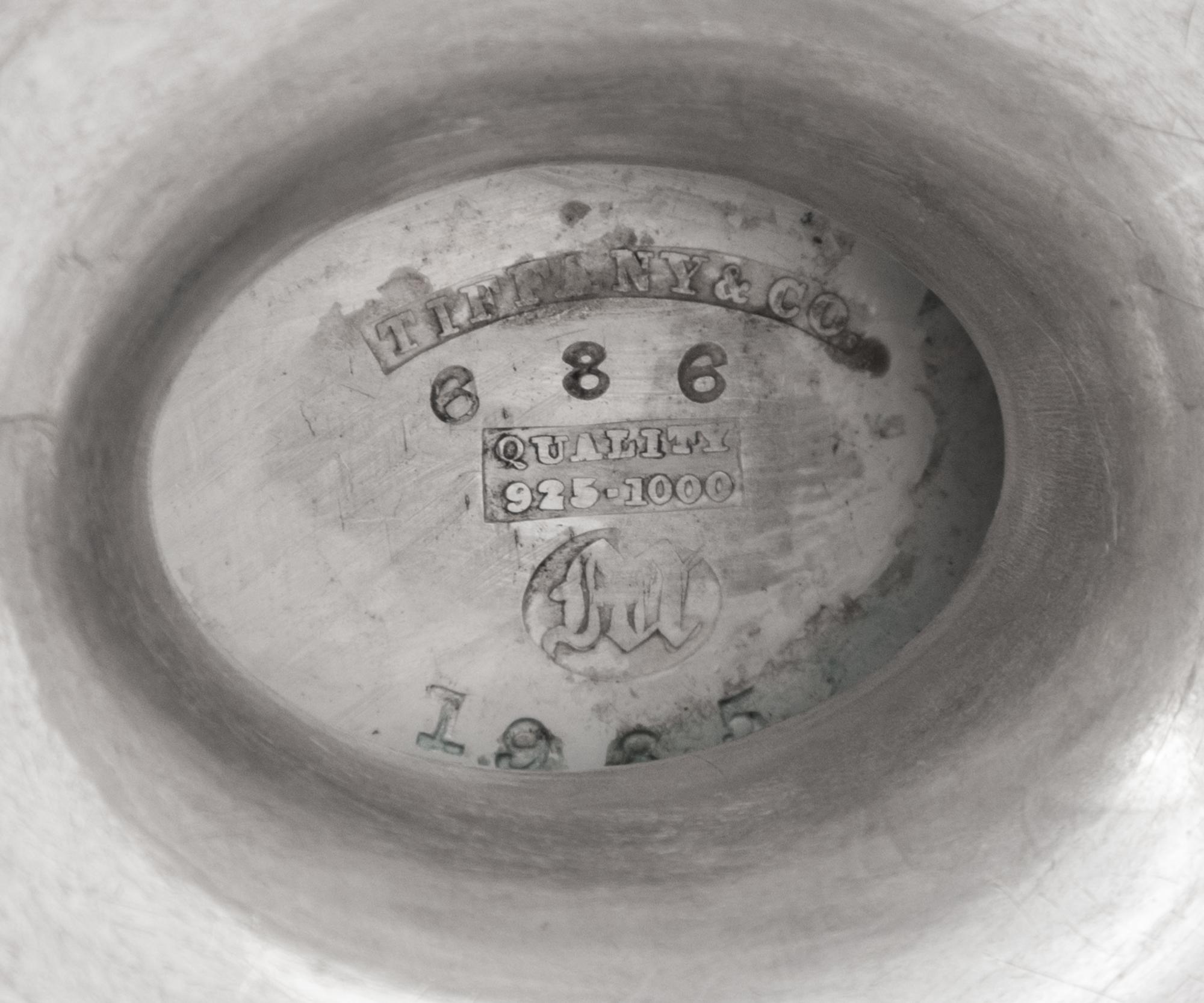 A Tiffany and Co. Silver Sauce Boat
