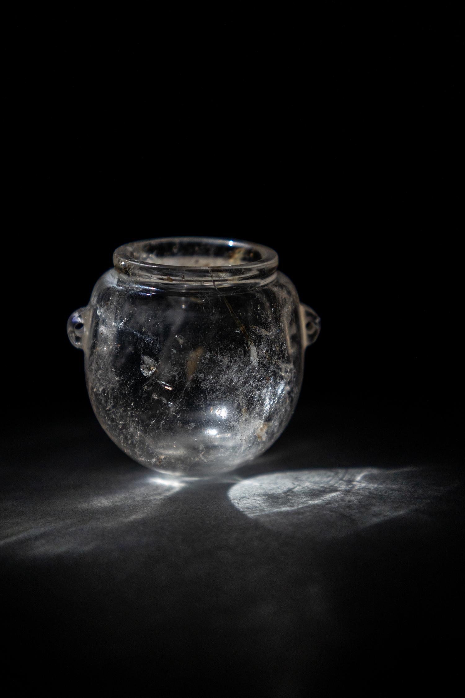 An Egyptian Rock Crystal Vessel