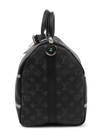 Louis Vuitton Keepall Bandoulière 45 in Monogram Eclipse Canvas, Flash Fragment, Fujiwara X Fragment, Fall Winter 2017