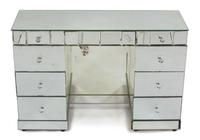 A Mirrored Dressing Table Height 30 x width 44 x depth 15 1/2 inches. — 20TH CENTURY