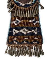 Southern Plains Beaded Hide Srike-a-Light Bag
