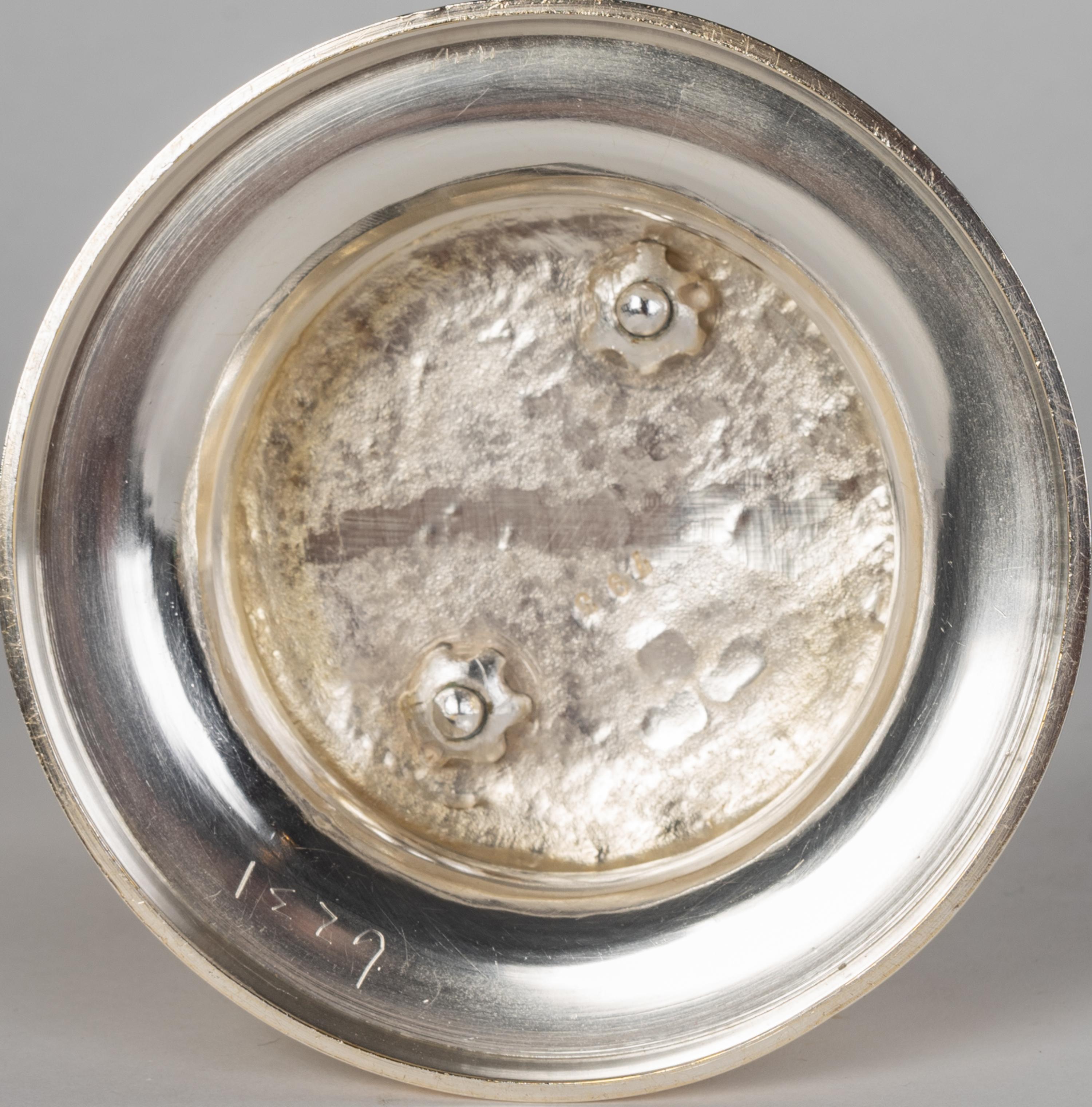 Set of Four Victorian Silver Figural Salts — E & J BARNARD, LONDON, 1866