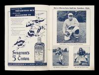 A Historic December 7, 1941 Leeman’s Day New York Giants vs. Brooklyn Dodgers Football Program (Pearl Harbor Day)