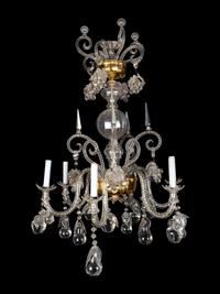A Venetian Glass Chandelier