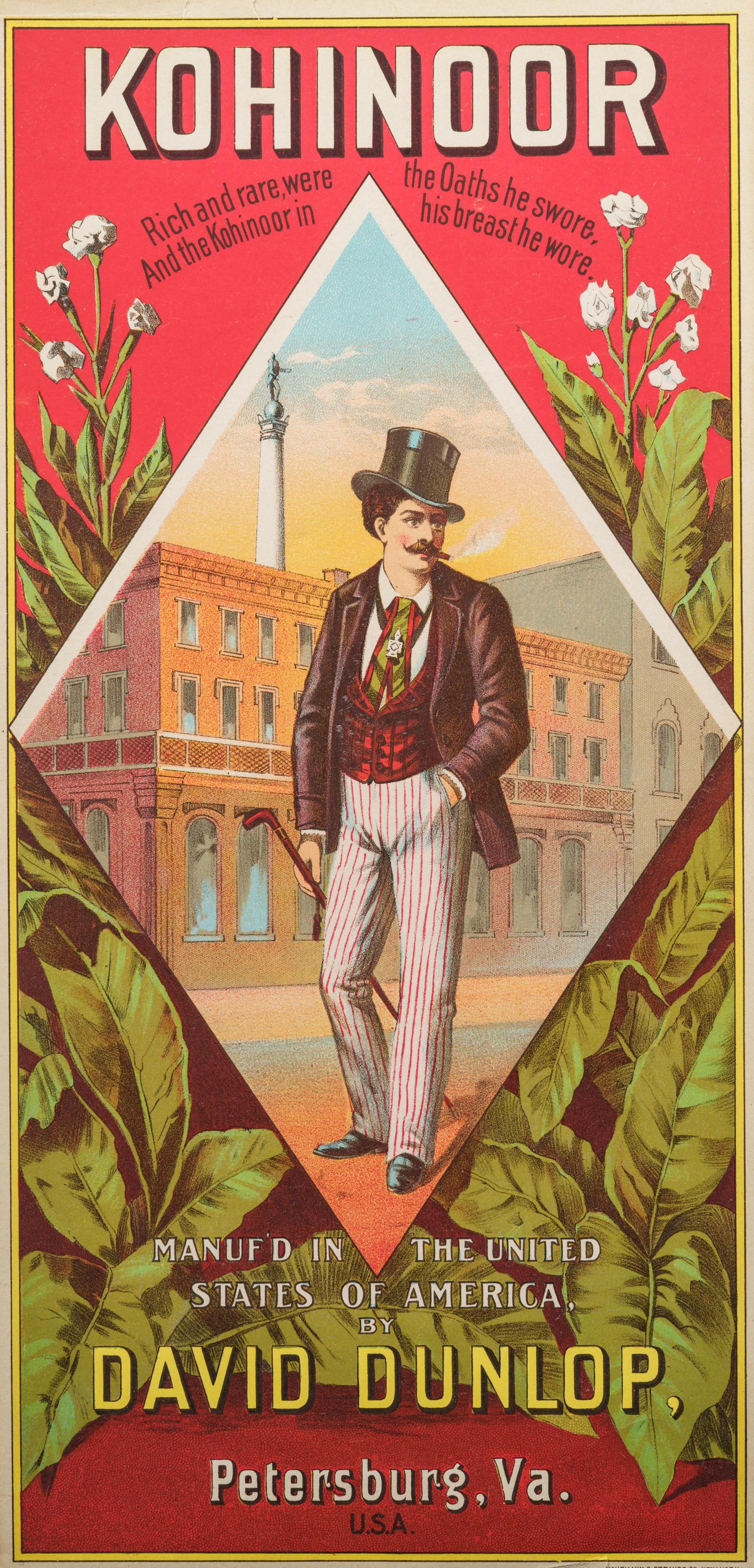 A Collection of Printed and Embossed Cigar Box Paper Labels and Advertising Cards