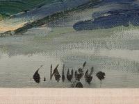 Cottages and Trees