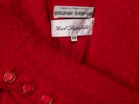Karl Lagerfeld, Red Tweed Jacket