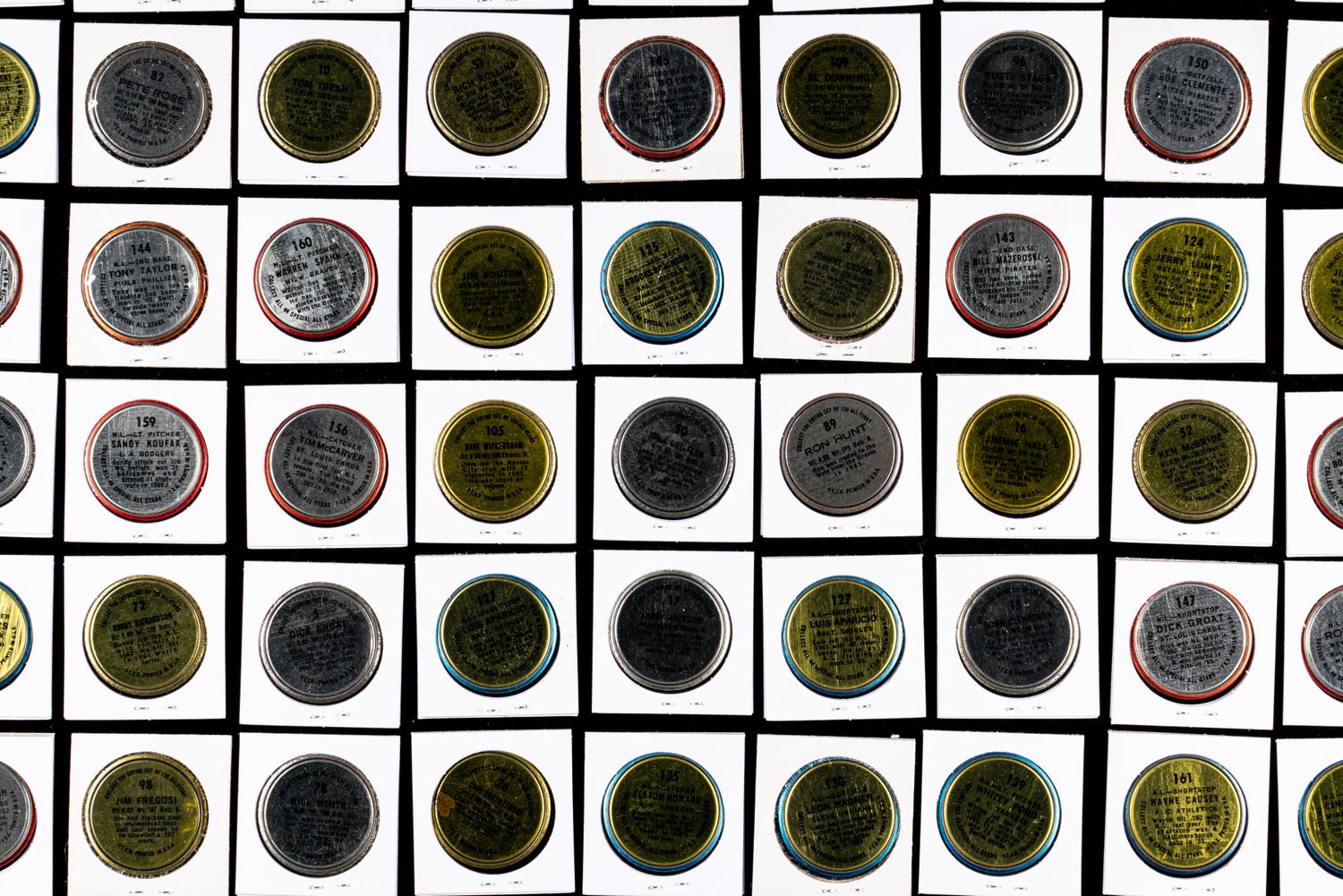 A Large Group of 1964 Topps Coins Including Multiple Hall of Famers and Pete Rose