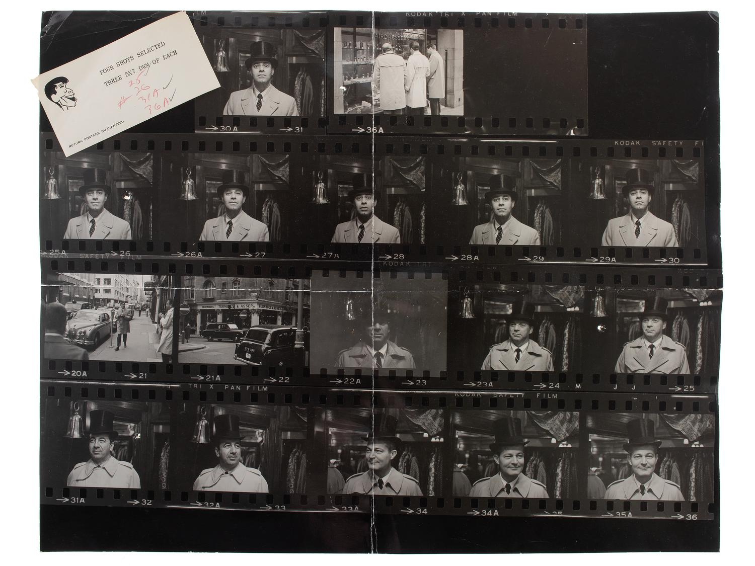 [HOLLYWOOD]. An archive of original negatives, proofs, and photographs of Jerry Lewis. [Ca 1934-1971].