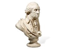After William Rush (1756-1833), A Plaster Bust Of George Washington