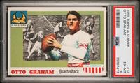 A Group 1955 Topps All American PSA Graded Football Cards,