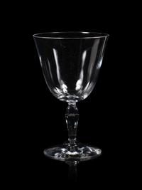 Nine Baccarat Clara Glass Goblets