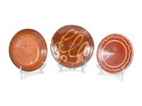 Five Redware Vessels
