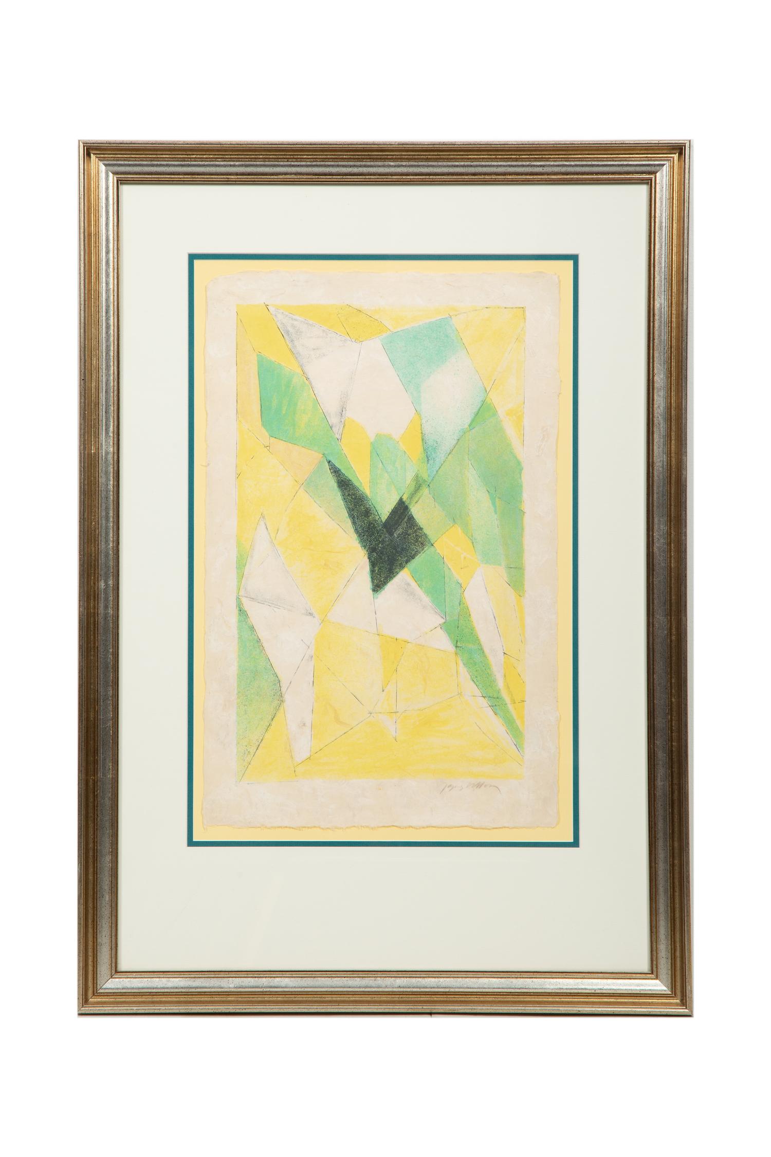Abstraction de l'Effort , c. 1950 and Les Pigonnier Normand , 1953 (a pair of prints)