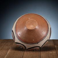San Ildefonso Polychrome Pottery Jar