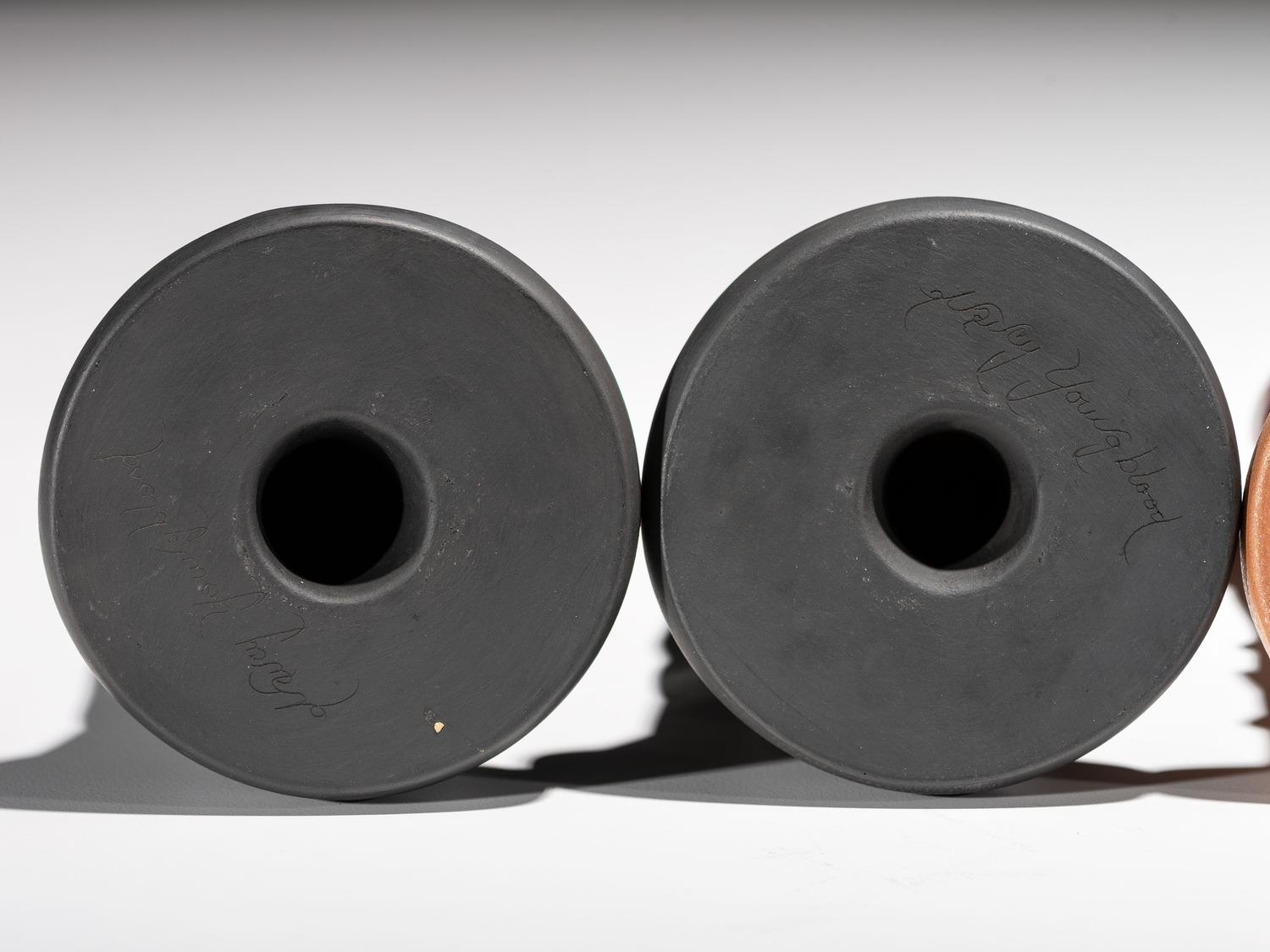 Pottery Candlestick Holders
