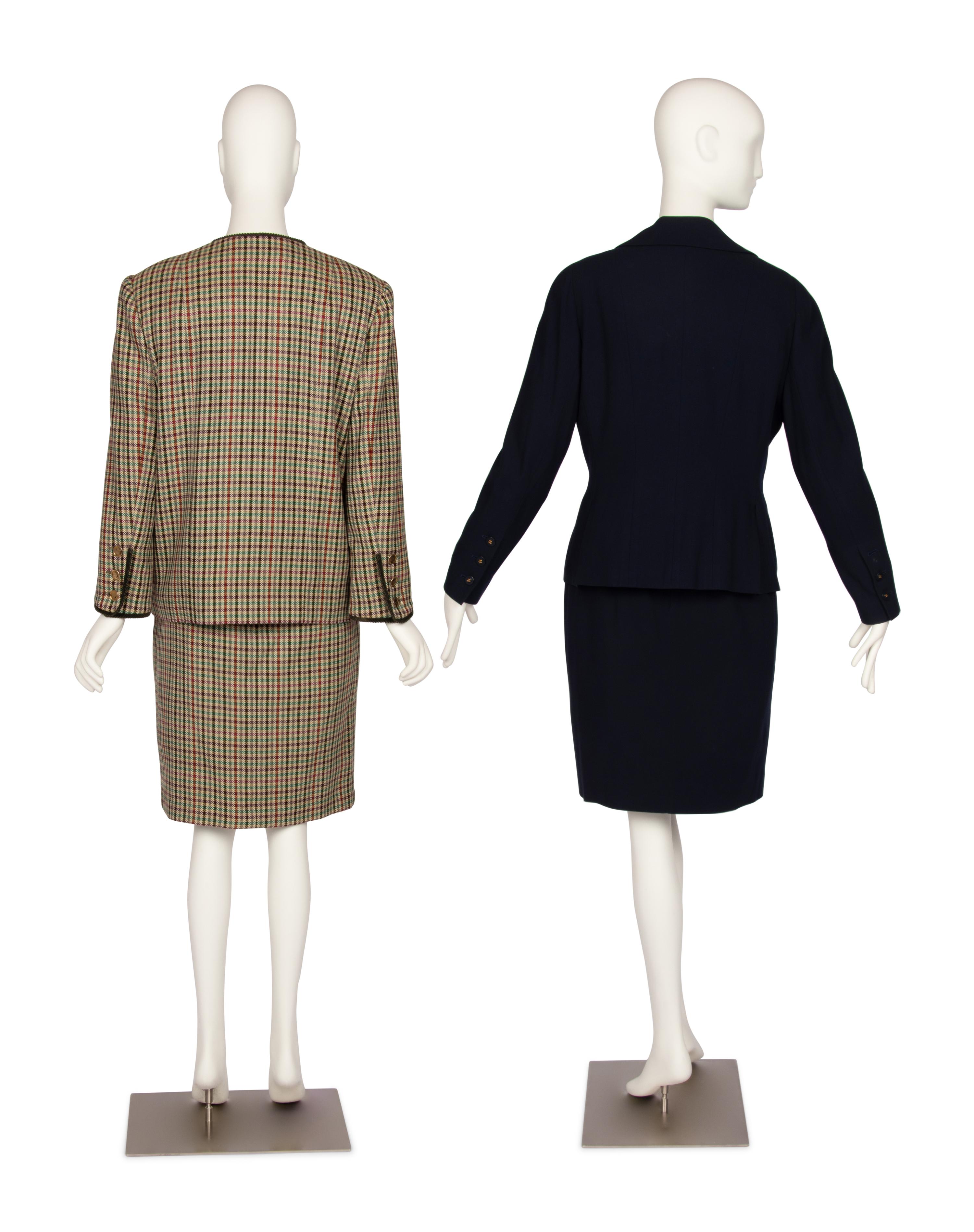 Two Chanel Skirt Suits, 1980-90s