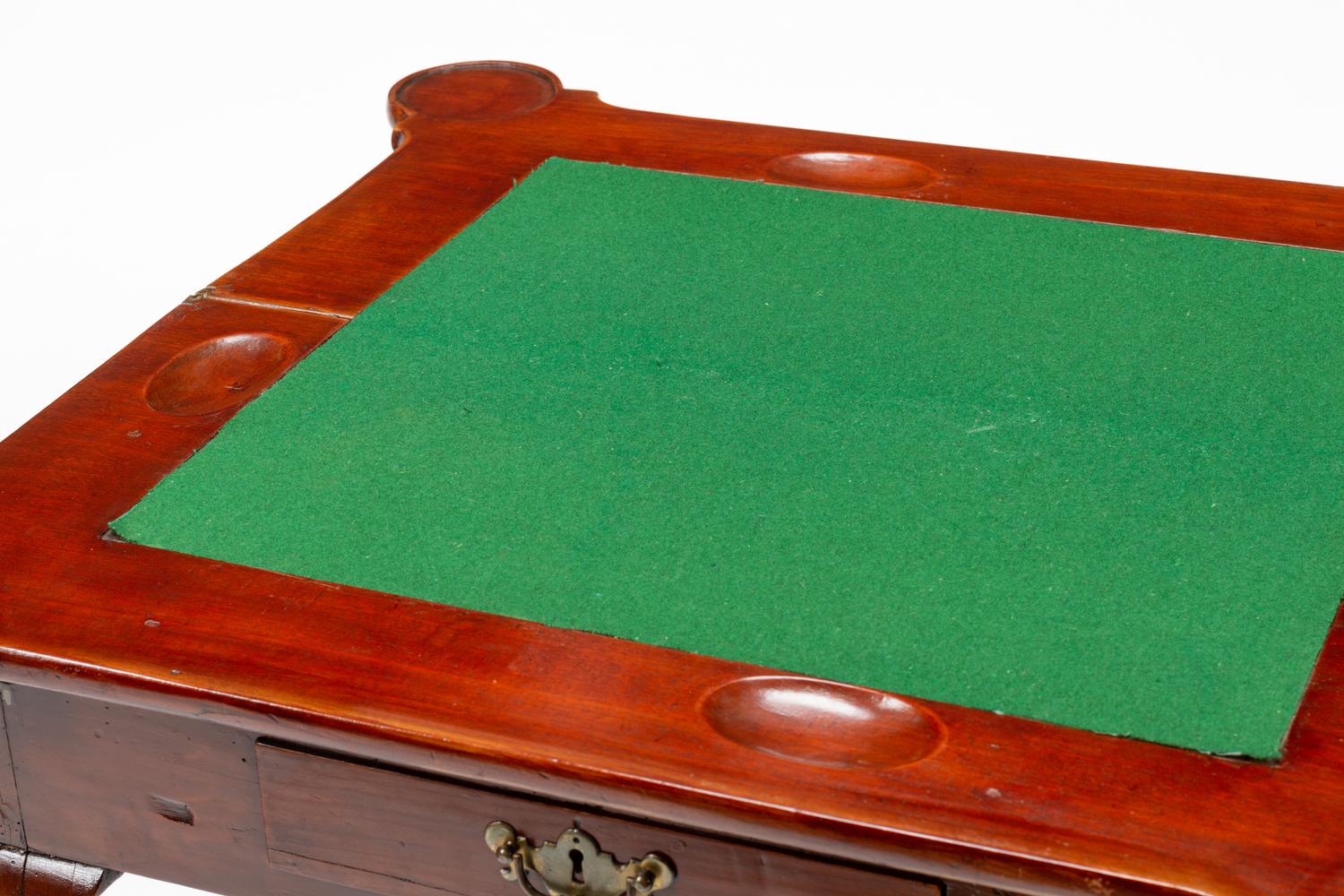 A George III Mahogany Flip-Top Gate-Leg Table