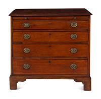 A George III Style Mahogany Bachelor's Chest of Drawers