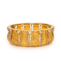 High Karat Yellow Gold Bangle Bracelet