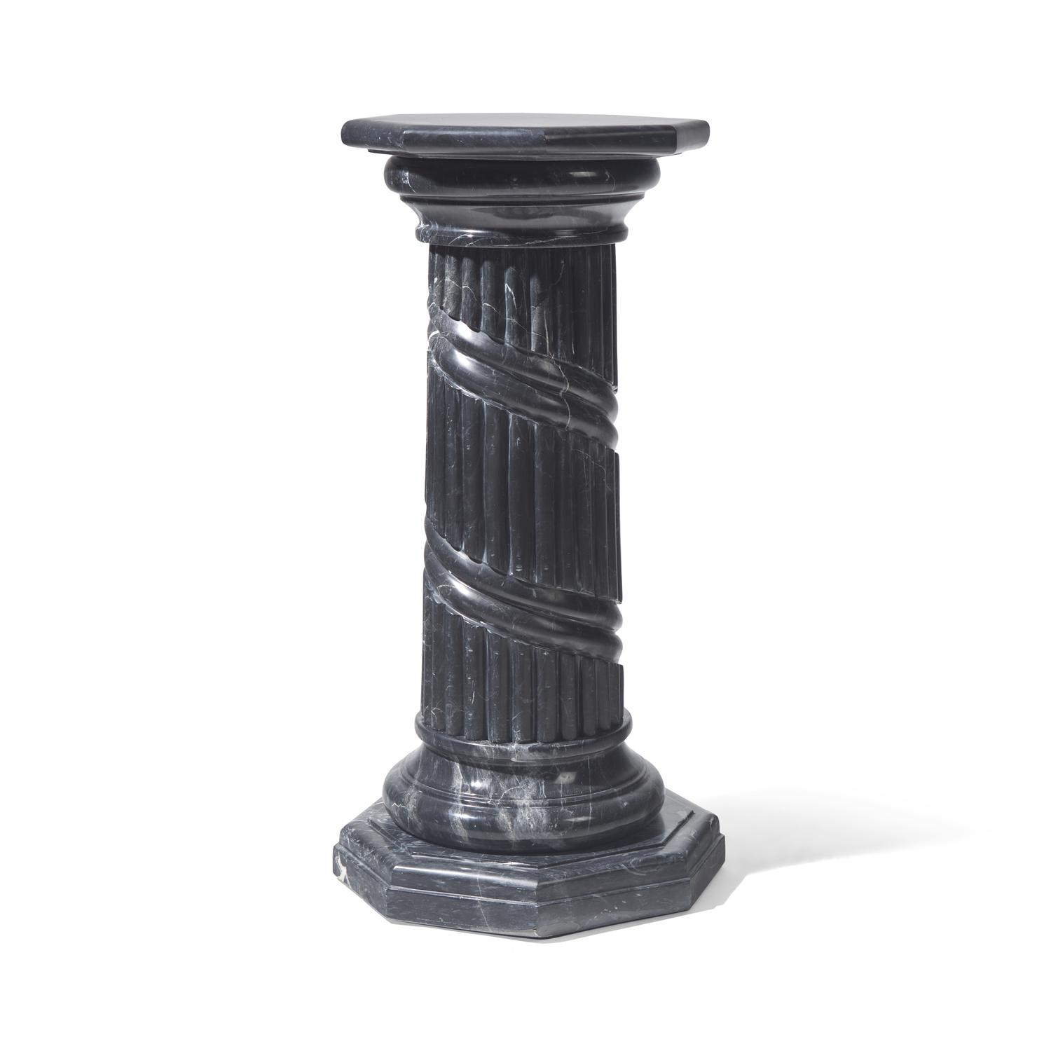 A Continental Marble Pedestal