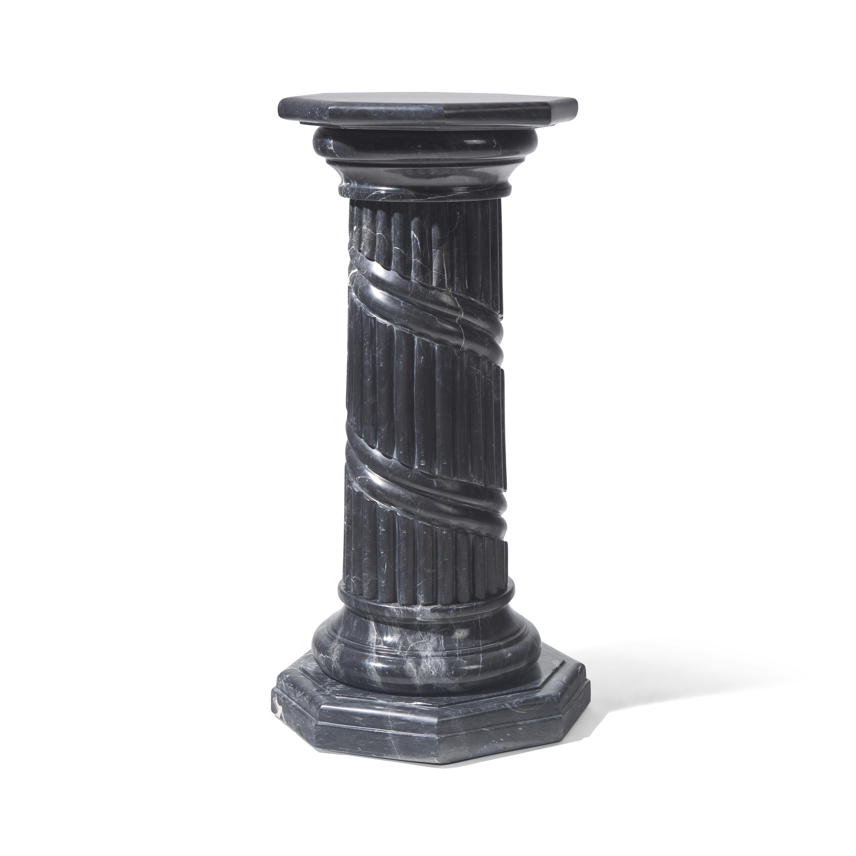 A Continental Marble Pedestal
