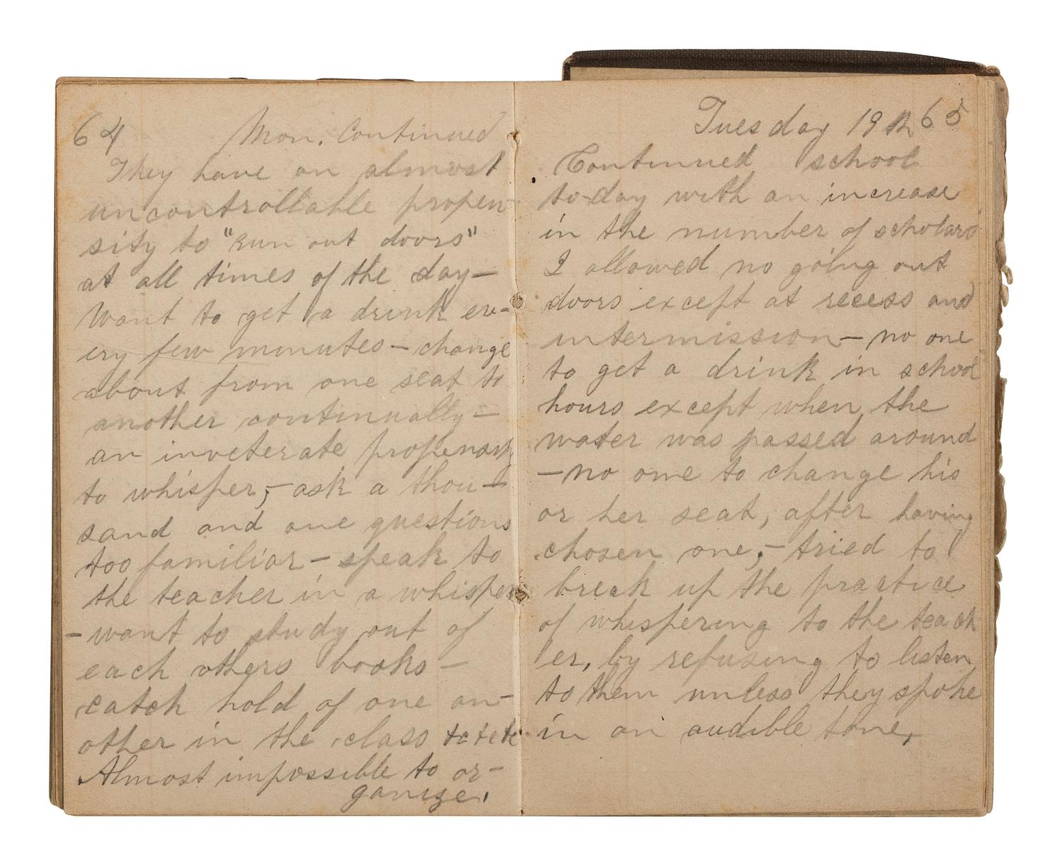 [CIVIL WAR]. Corporal Samuel McKinney Stafford (1837-1922), 16th Ohio Battery, archive including war-date diary and letters.