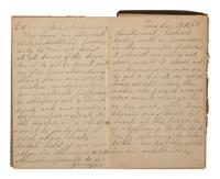 [CIVIL WAR]. Corporal Samuel McKinney Stafford (1837-1922), 16th Ohio Battery, archive including war-date diary and letters.