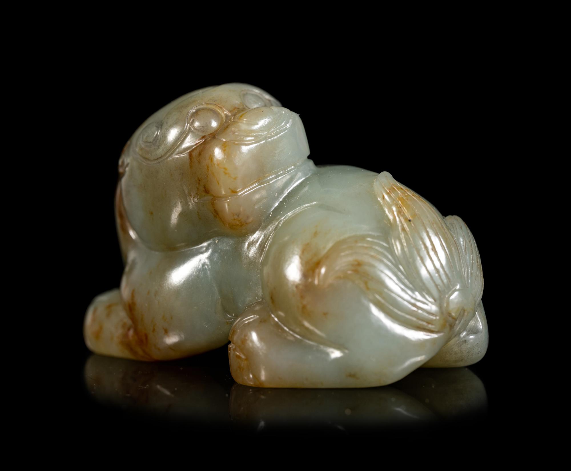 Five Chinese Jade Carvings of Animals