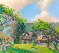 Henry Koerner (American/Austrian, 1915–1991) - Bob's House