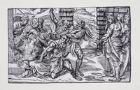 Niccolo Boldrini, (Italian, 1510-1566), Samson and Delilah (after Titian), c. 1540