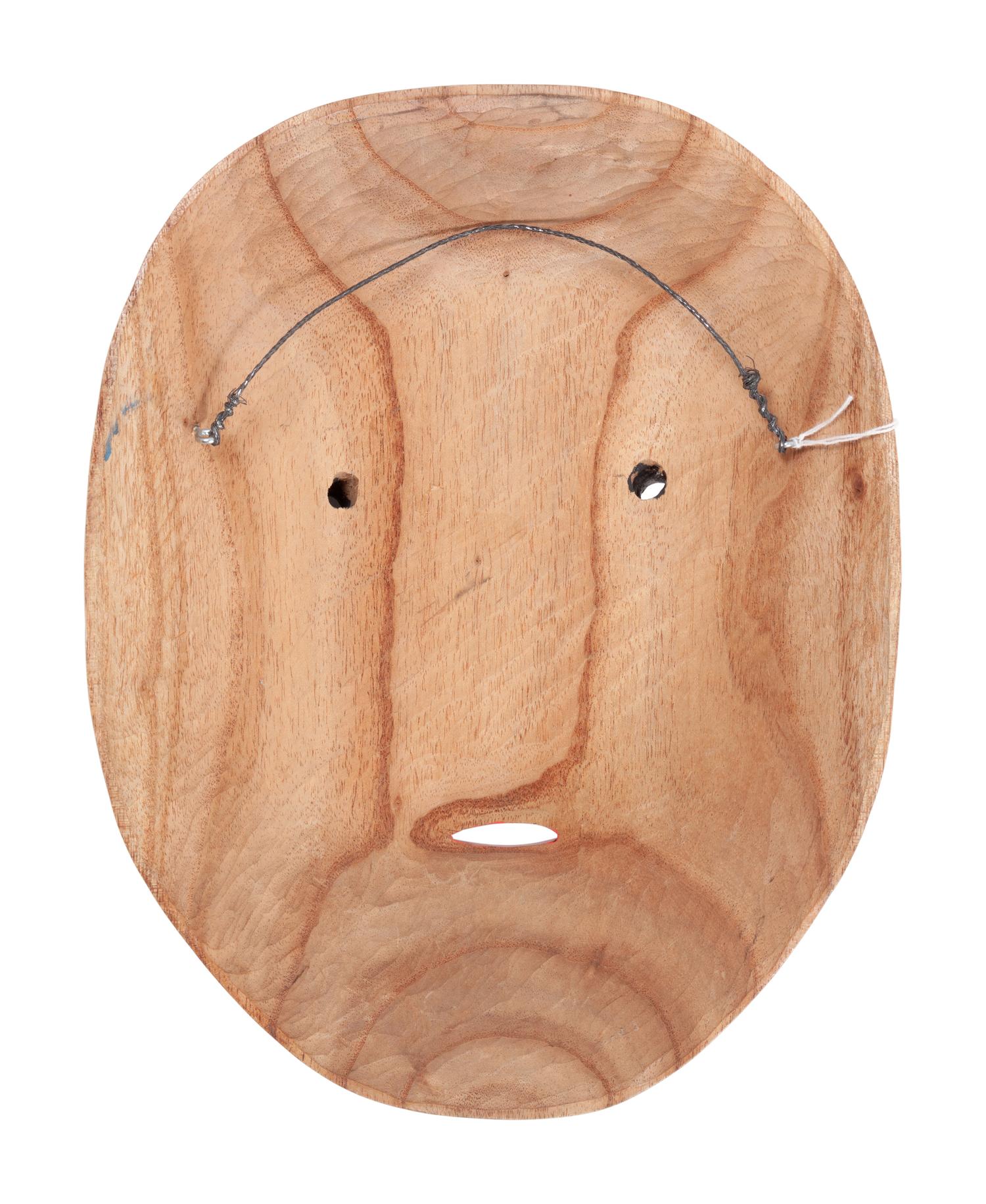 Decorative Northwest Coast-Style Carved Mask