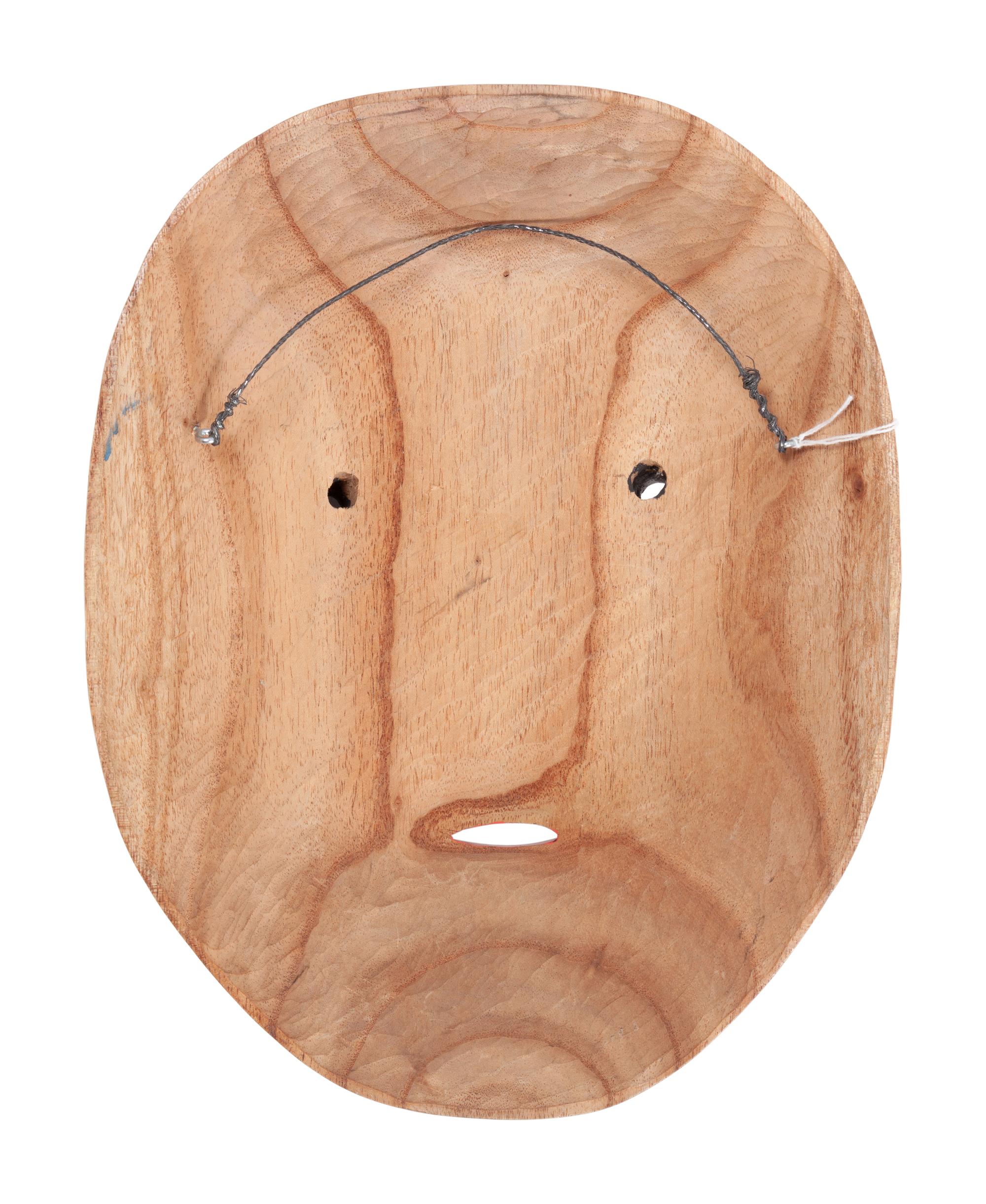 Decorative Northwest Coast-Style Carved Mask