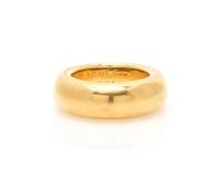An 18 Karat Yellow Gold Wave Ring, Cartier, 12.30 dwts.
