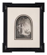 Raising of Lazarus: Larger Plate, ca. 1632