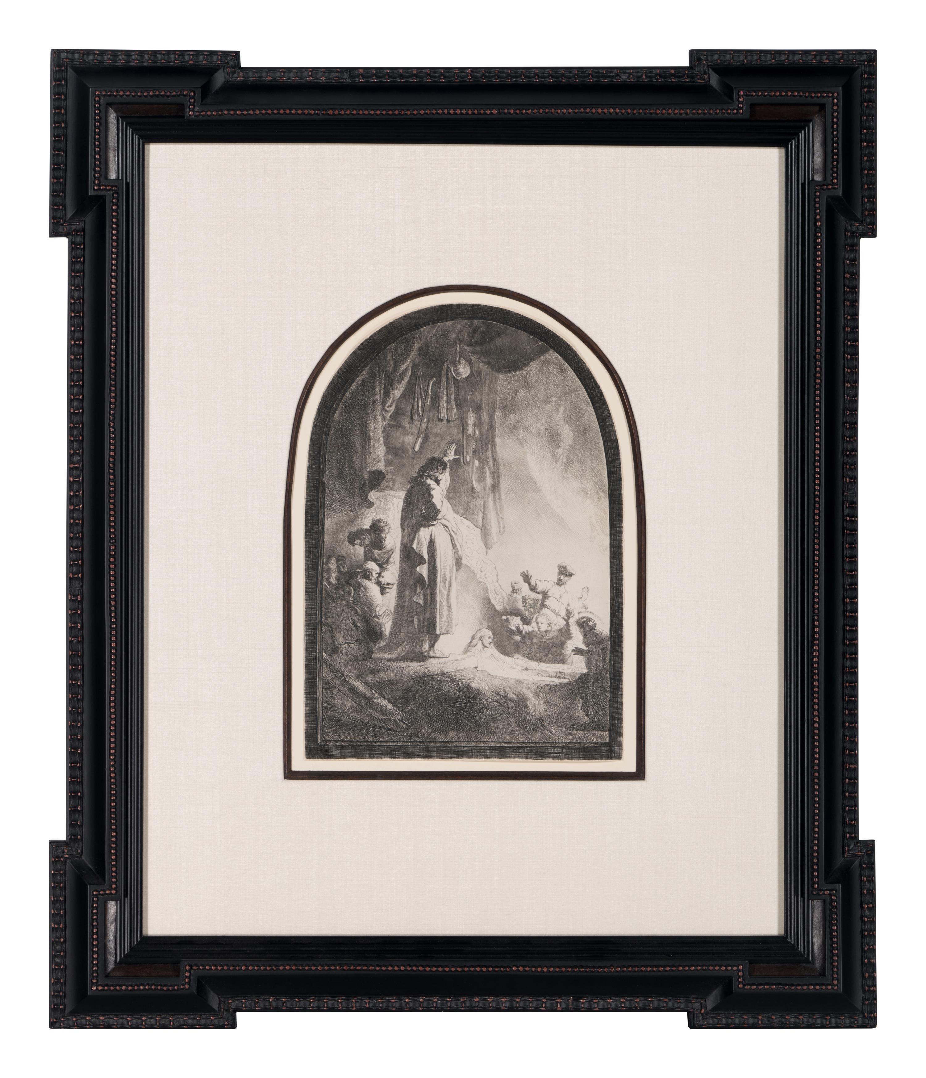 Raising of Lazarus: Larger Plate, ca. 1632