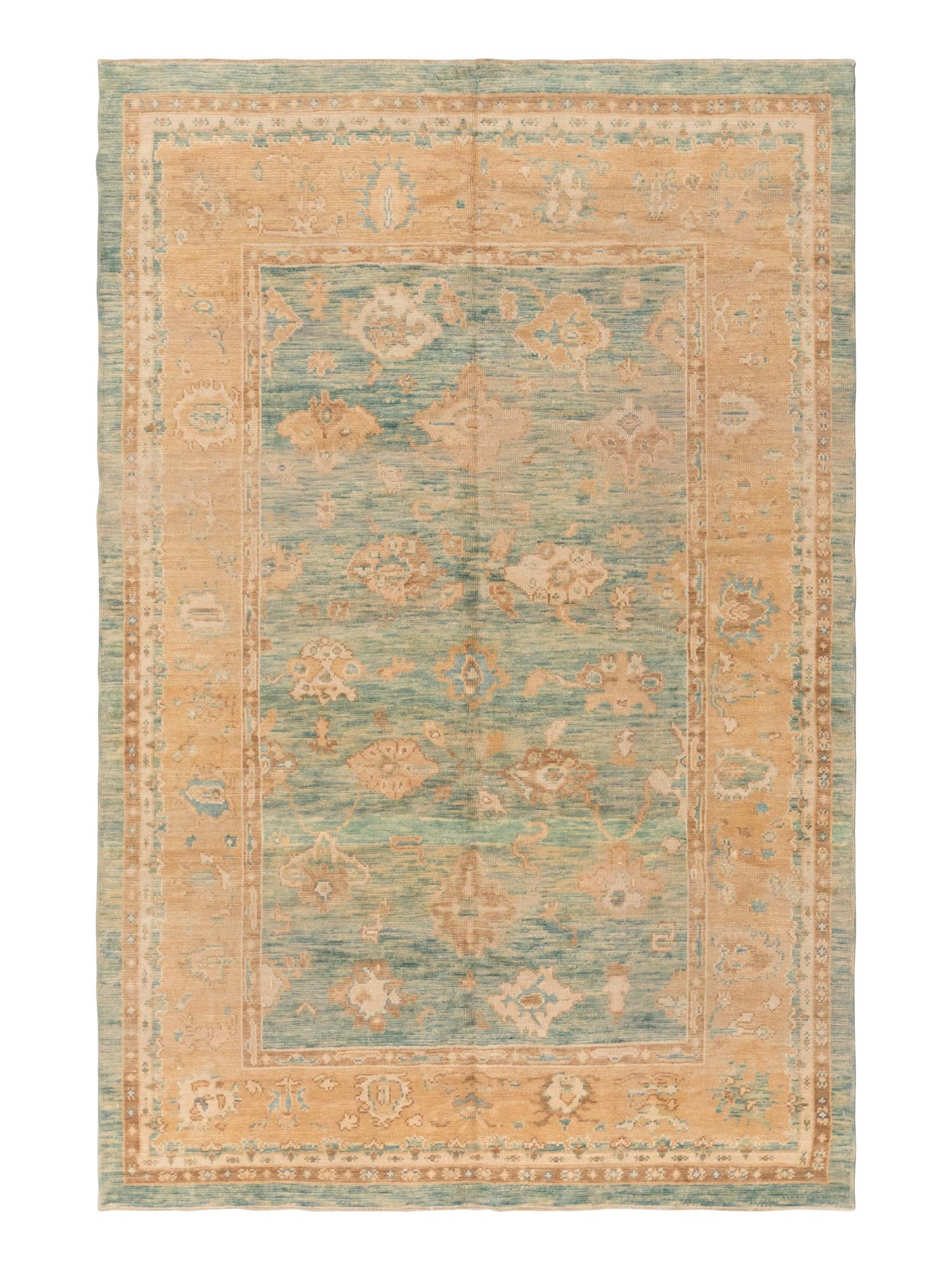 An Oushak Rug