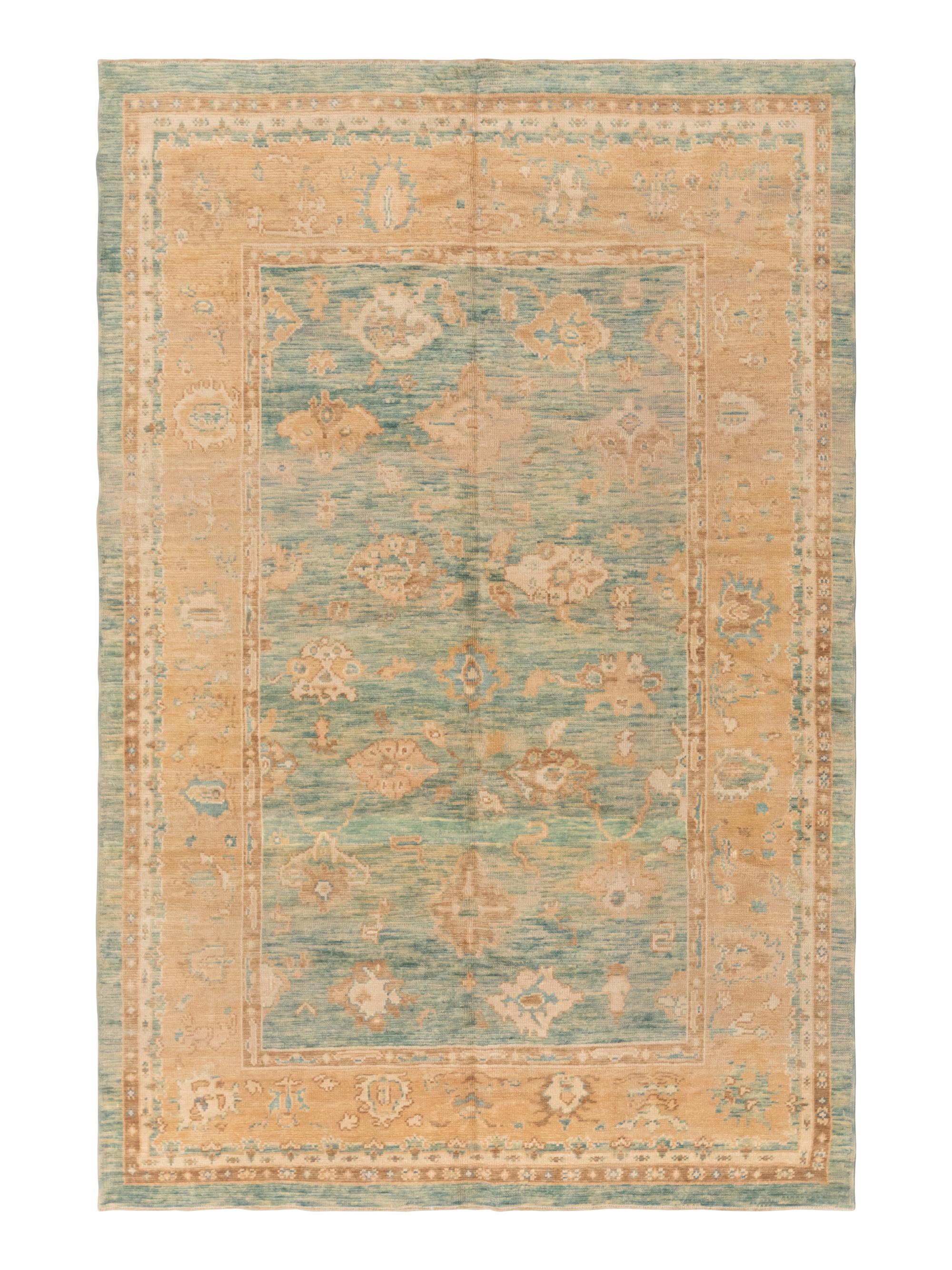 An Oushak Rug
