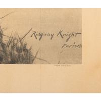 Two Framed Lithographs