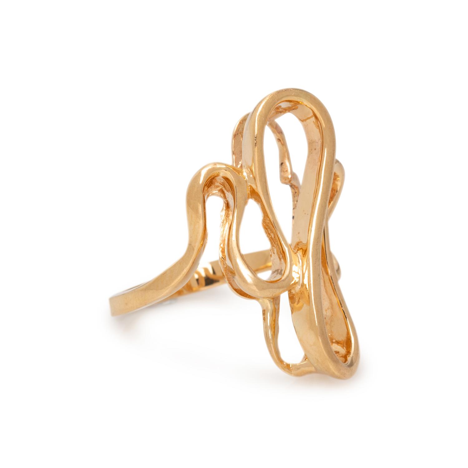 YELLOW GOLD RING