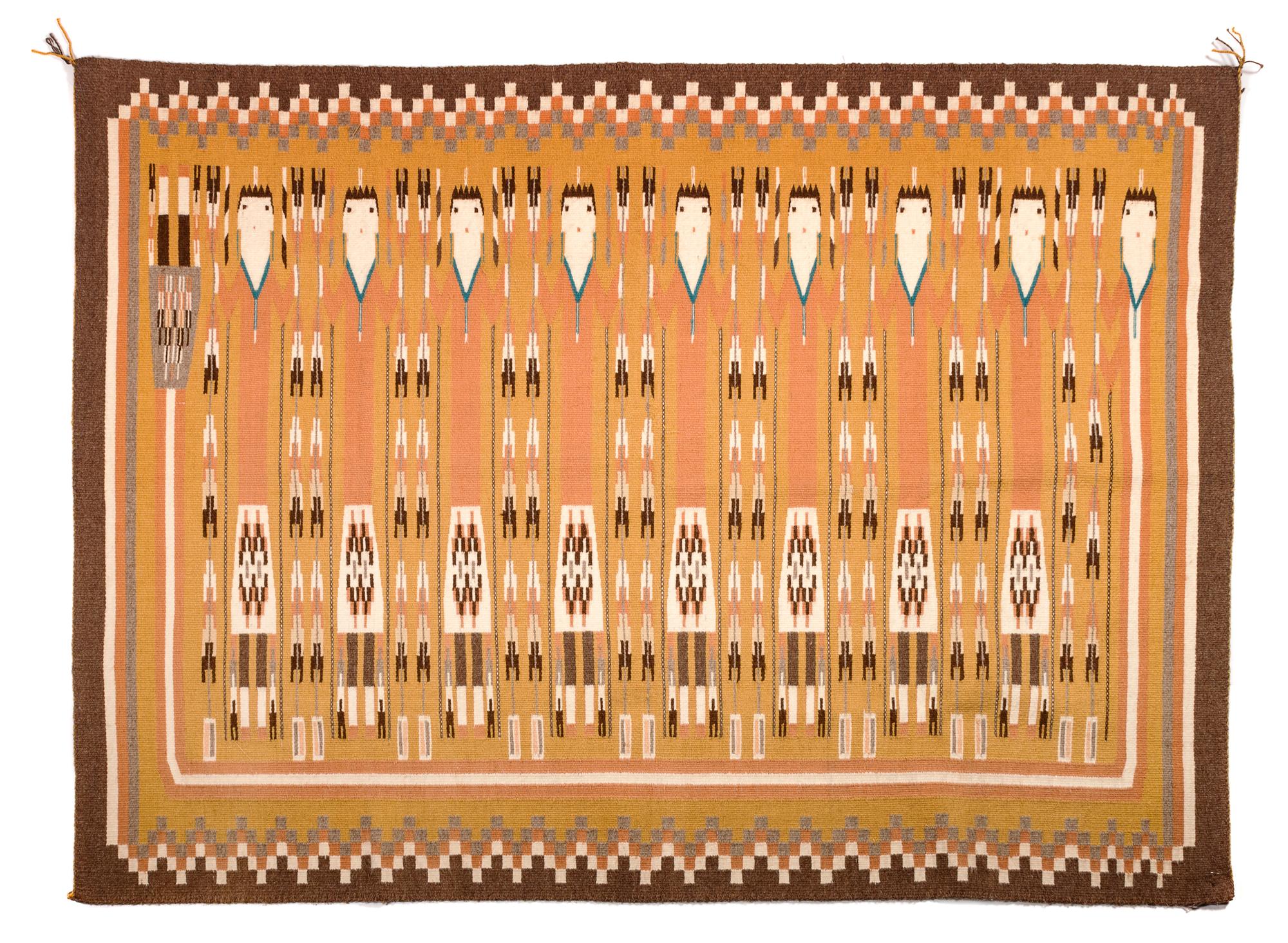 Navajo Yei Rug