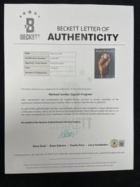 A Michael Jordan Signed Autograph Ronald McDonald Charity Golf Program (Beckett Authentication Services)