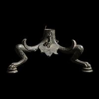 A Byzantine Bronze Candelabrum Base